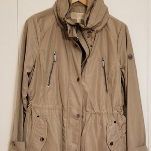 Michael Kors  Hooded Utility Anorak Raincoat